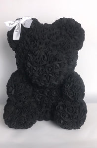 DELUXE BÄR SITZEND CA. 40CM SCHWARZ